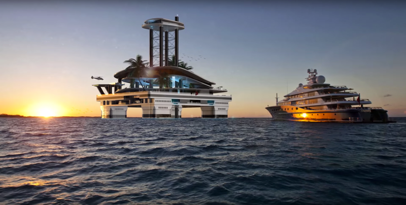 Illustration for article titled This Batshit Crazy Company Wants to Build Mobile Private Islands